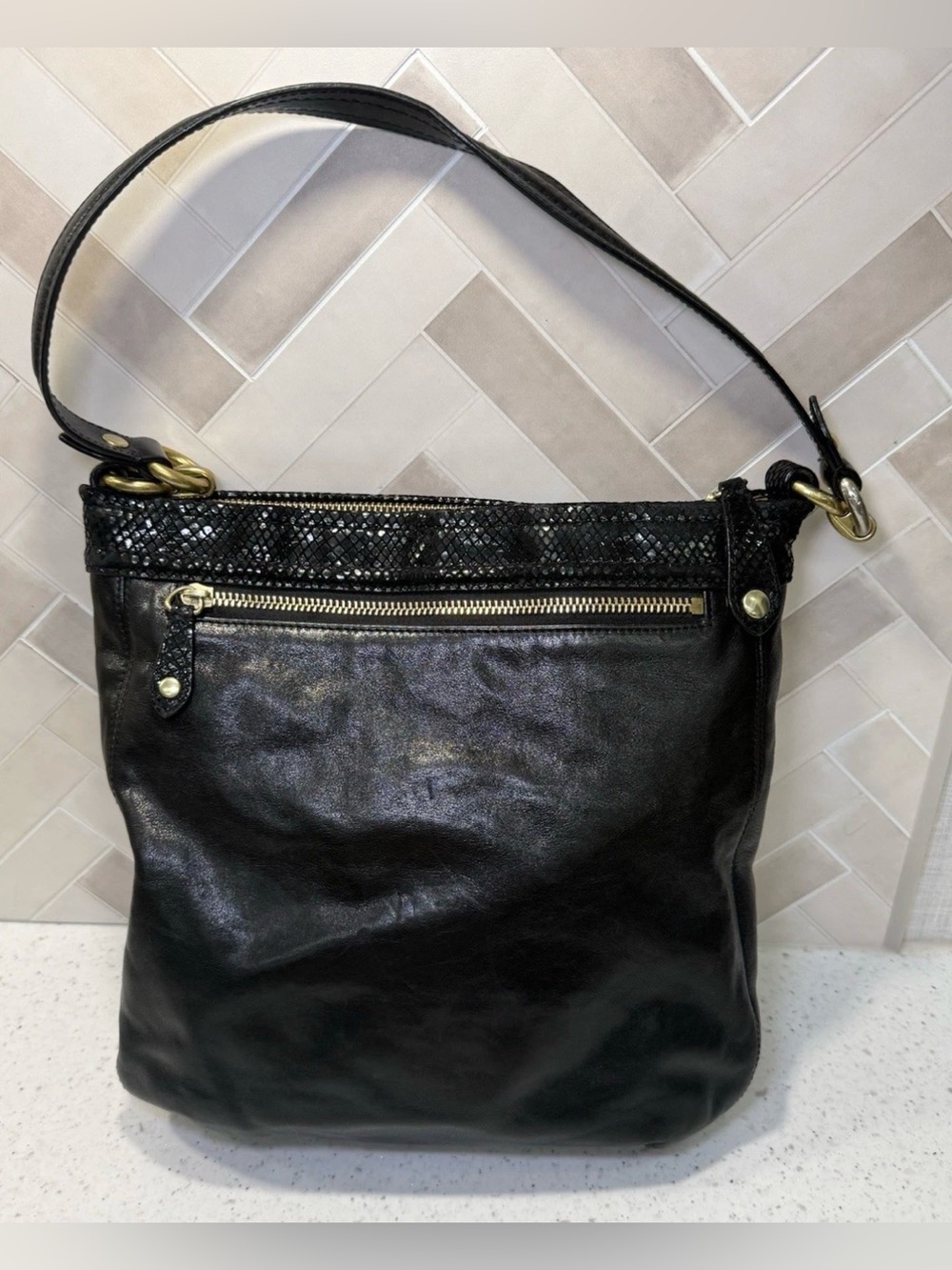 Coach Ashley Hobo Hippie Leather F20114
Pleated Shoulder Bag Handbag Purse READ - Picture 2 of 10